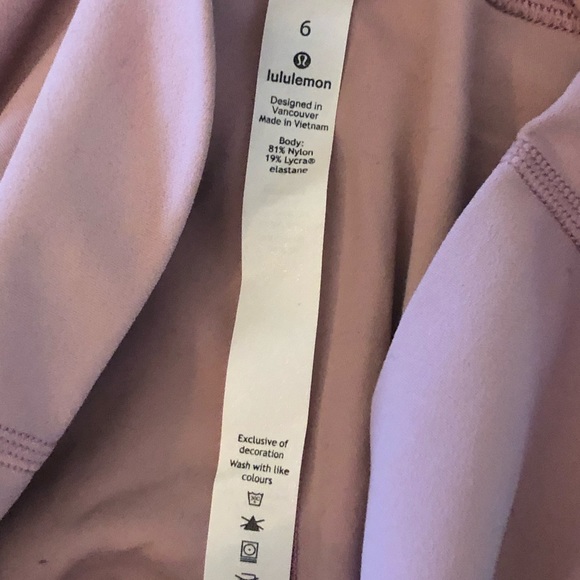 Pink Taupe Hi-Rise Align Lululemon 21” Pant Size 6 - Picture 7 of 16